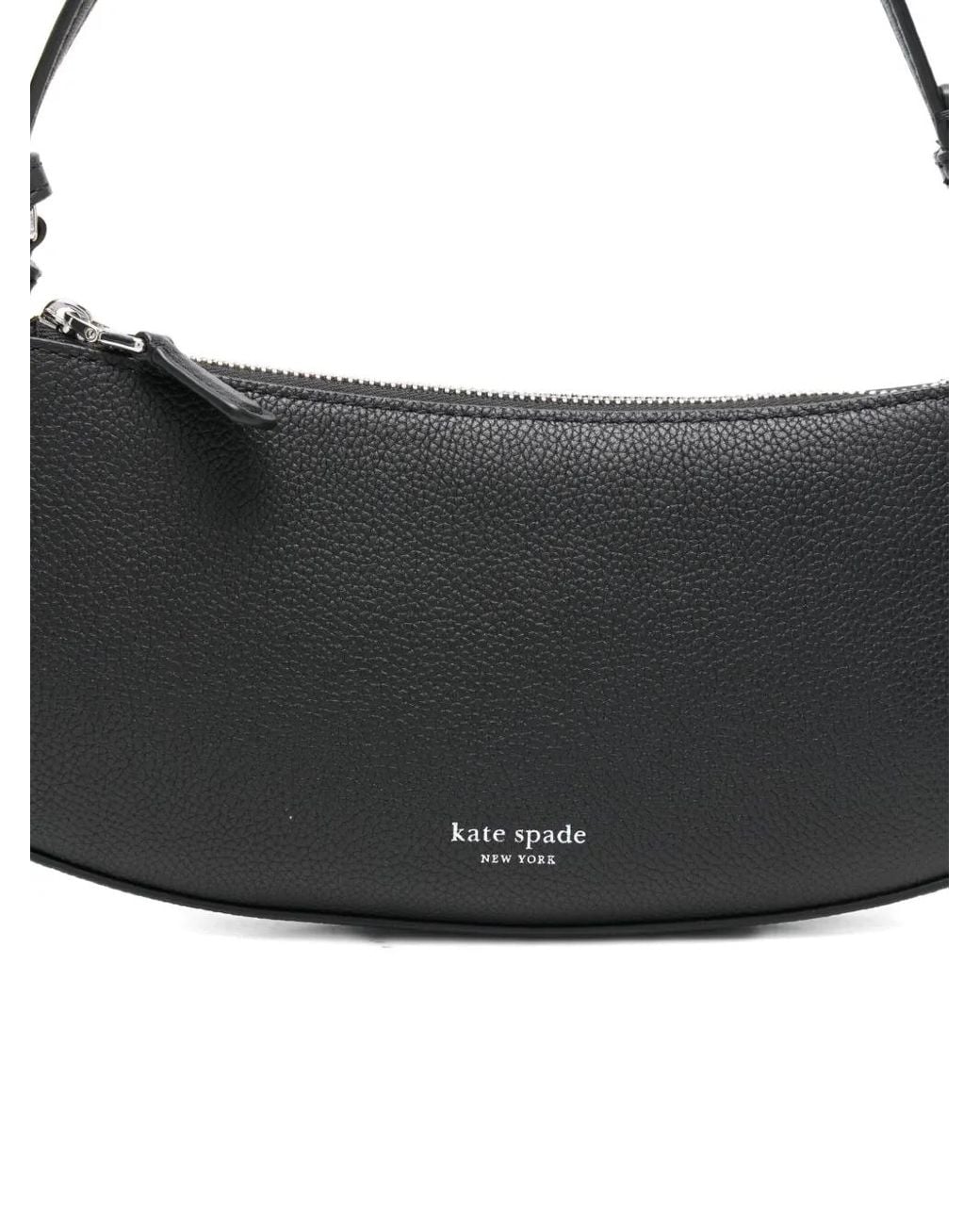 Kate Spade Black Loop Zip Tote Bag