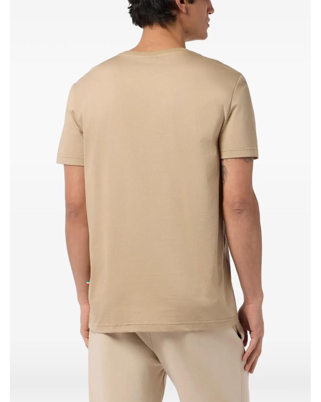 Billionaire Natural Round-Neck T-Shirt for men