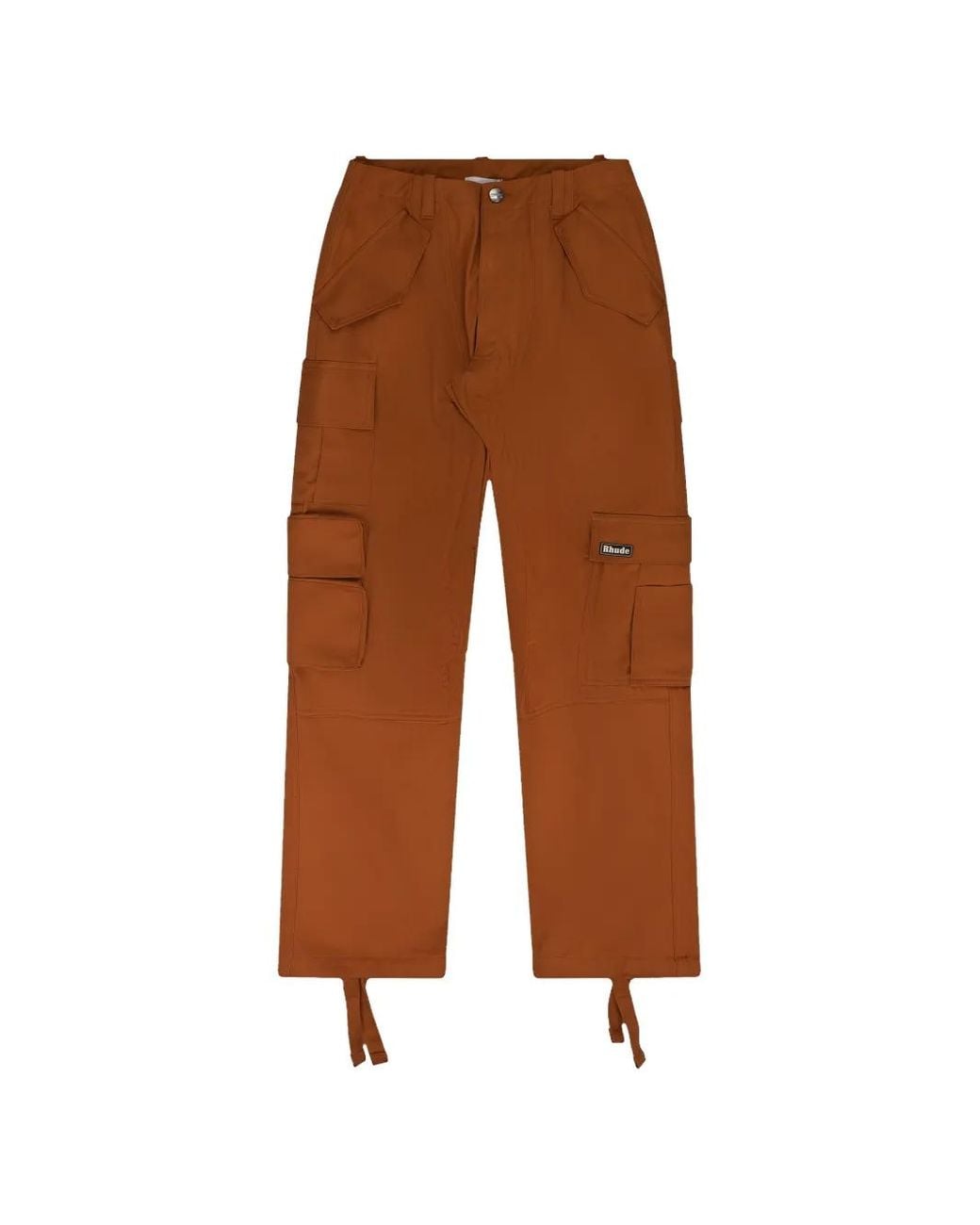 Rhude Brown Suiting Cargo Pants for men