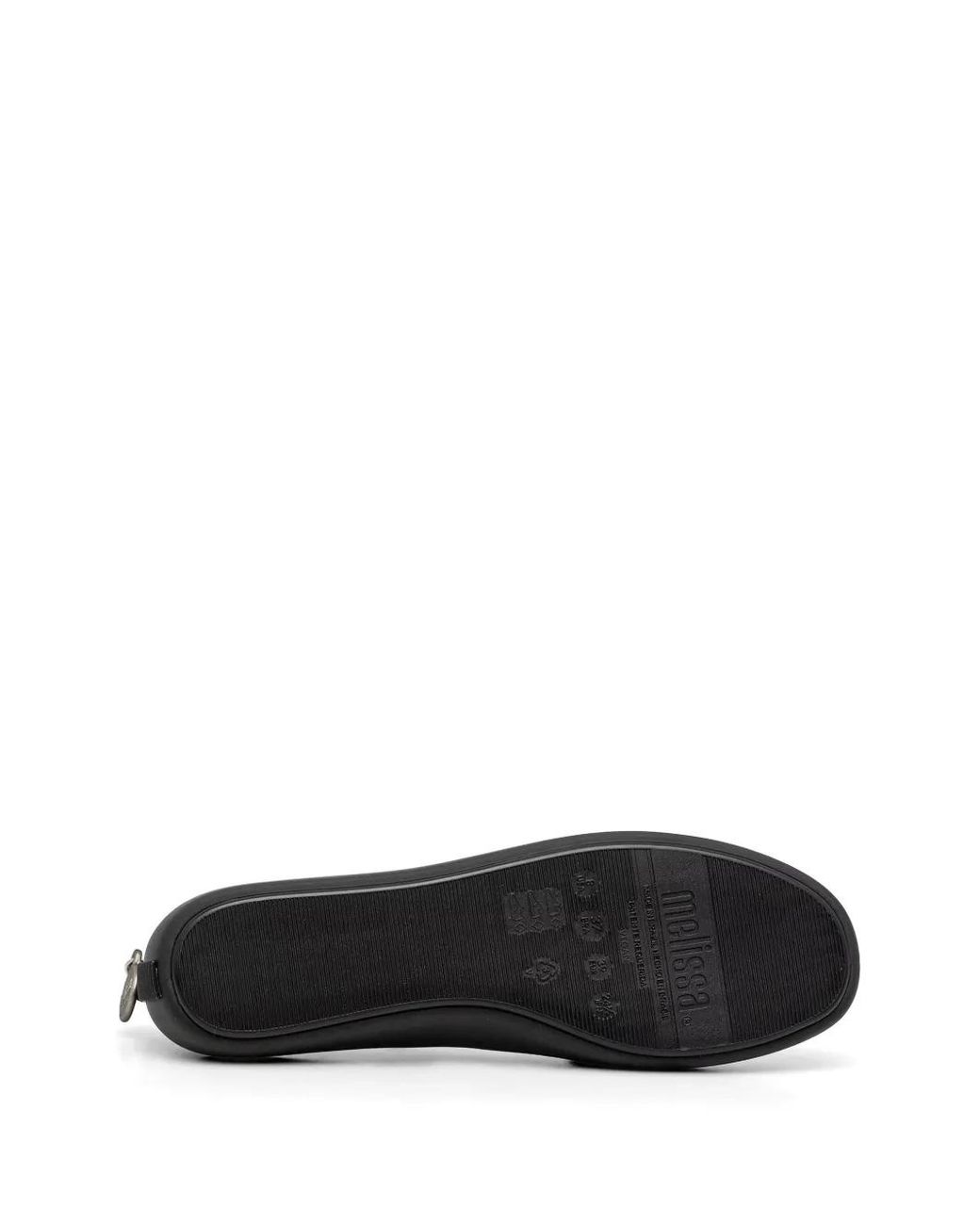 Melissa White Lace-Up Ballet Flats