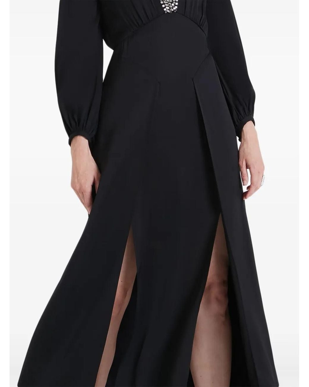 Temperley London Black Nina Maxi Dress