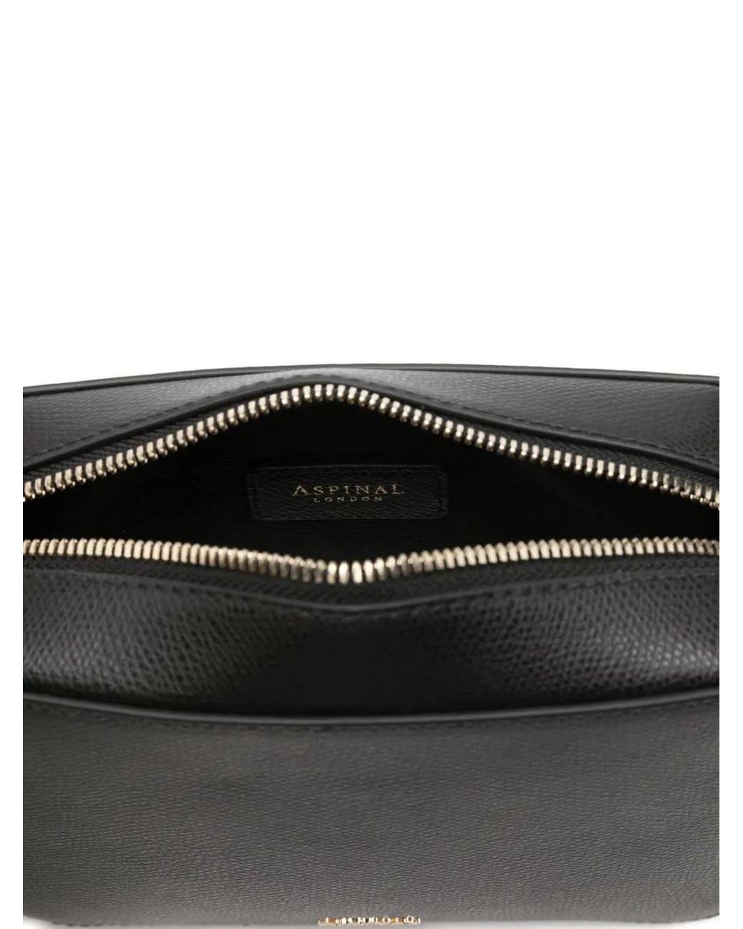 Aspinal Black Umhängetasche