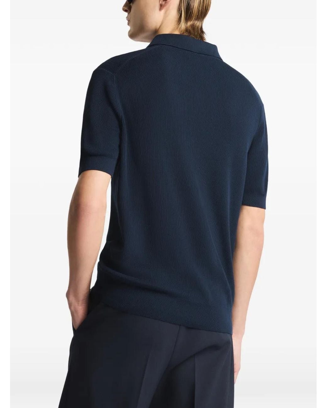 Fay Blue Short-Sleeves T-Shirt for men