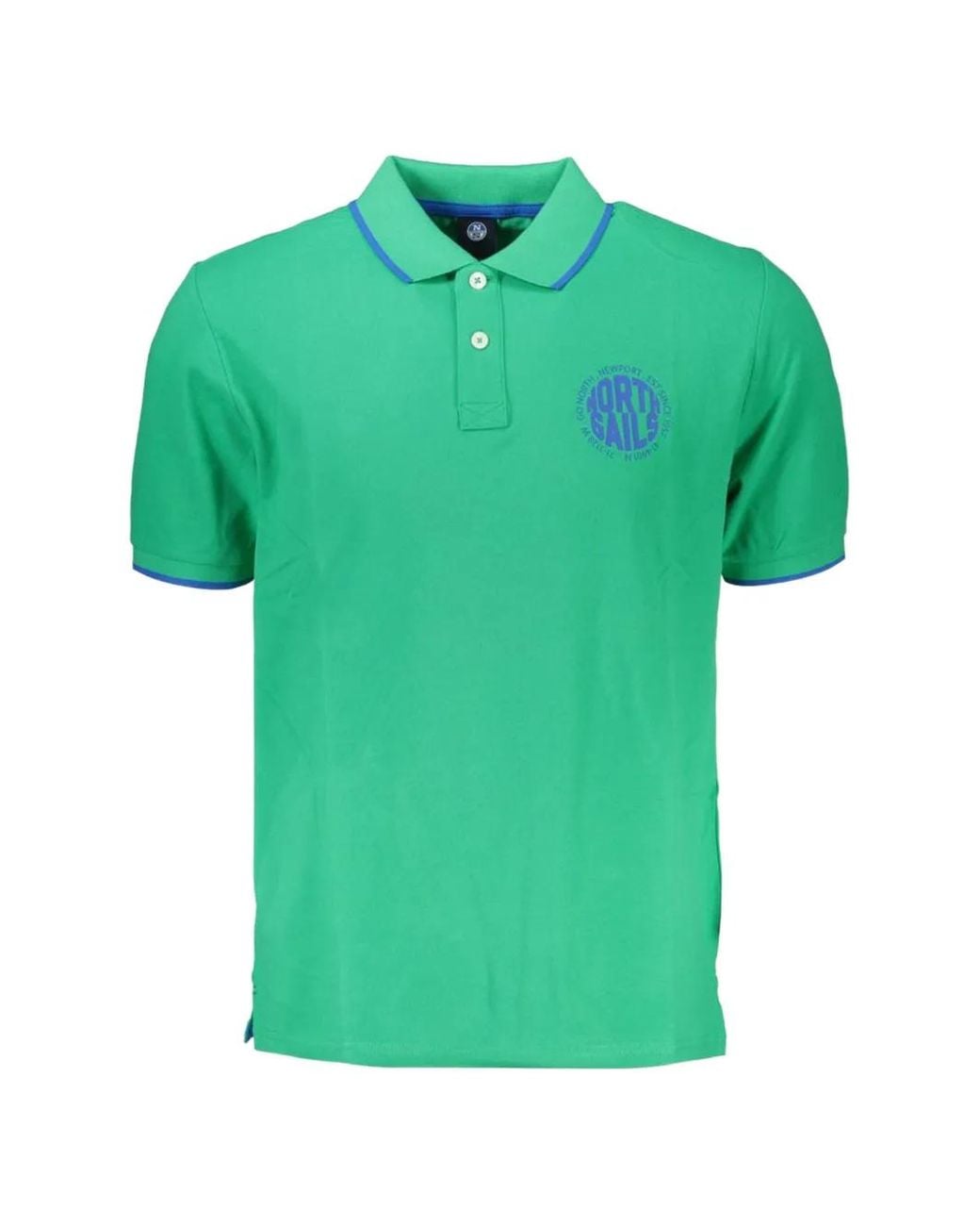 Polo Con Logo Estampado North Sails de hombre de color Green