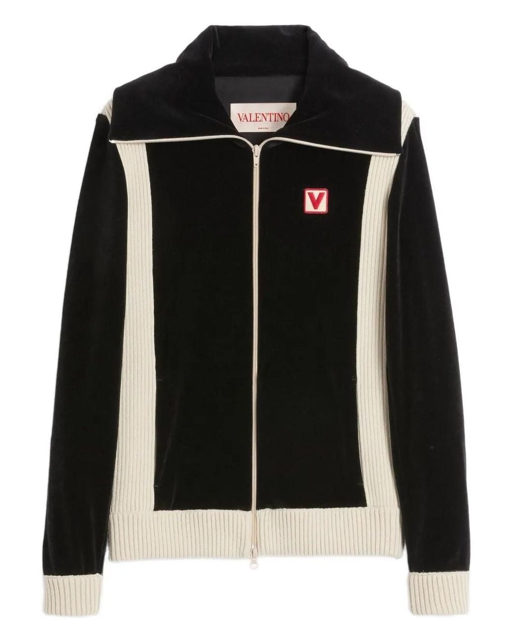 Valentino Garavani Black Chez-Patch Sweatshirt for men