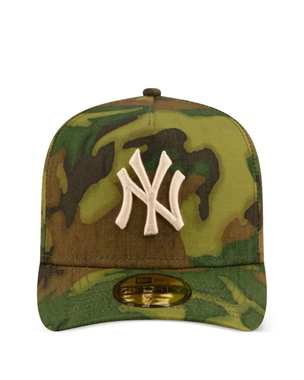 KTZ Green Xmlb New York Yankees 59Forty Camouflage-Print Cotton Hat for men