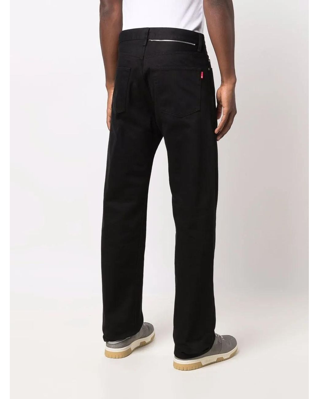 Jean À Coupe Ample Undercover pour homme en coloris Black