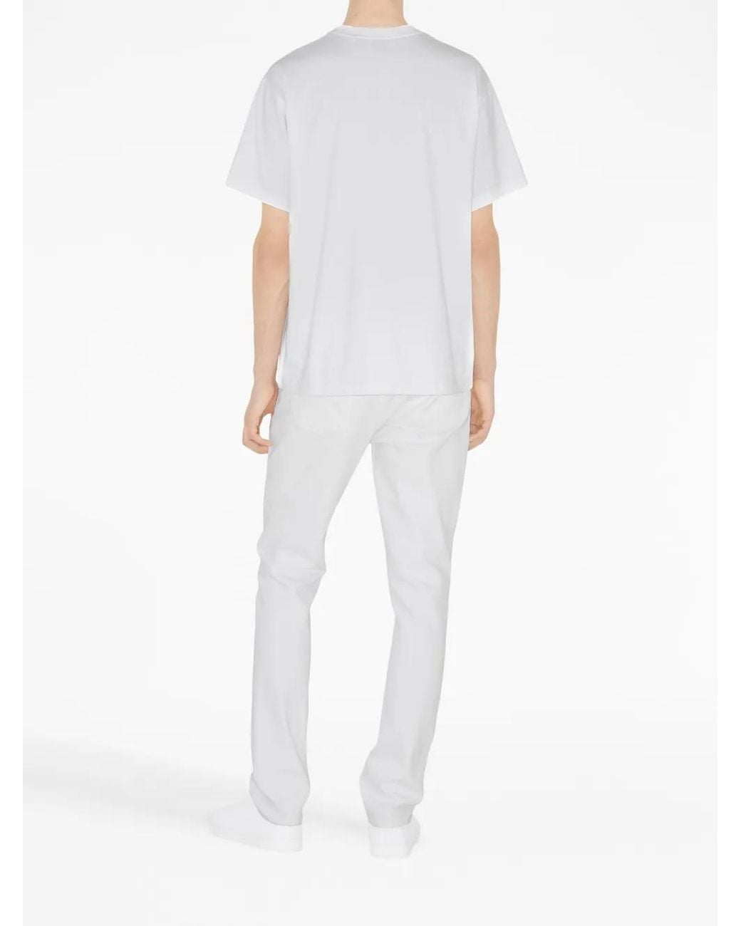 Burberry White T-Shirt for men