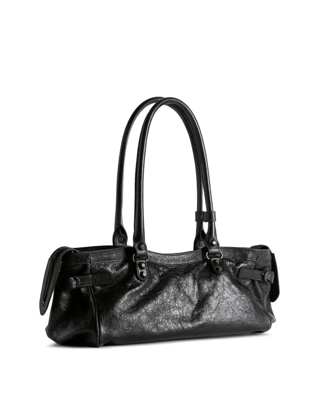 Balenciaga Black Le City Bag East-West