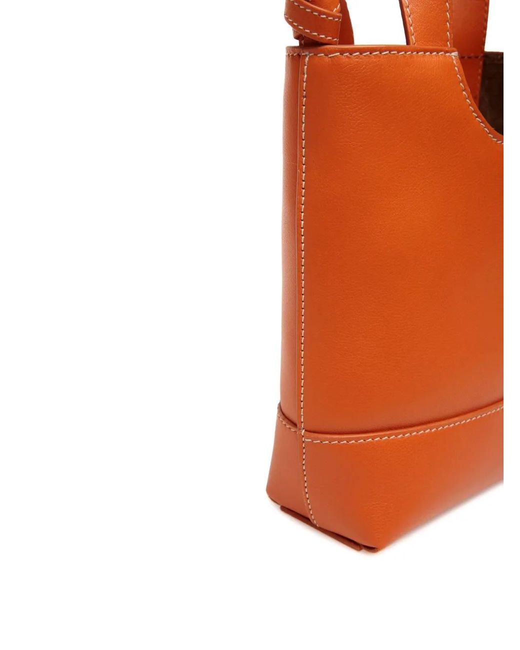Bally Orange Petit Sac À Main Easy