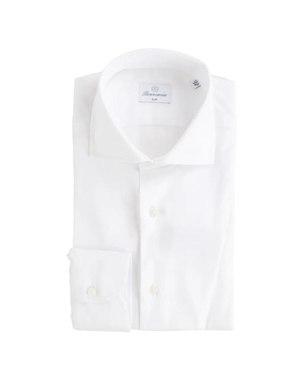 BRANCACCIO White Buttoned Shirt for men