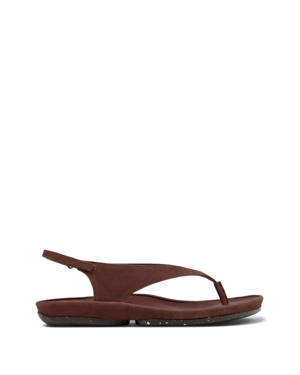 Camper Brown Isla Leather Sandals