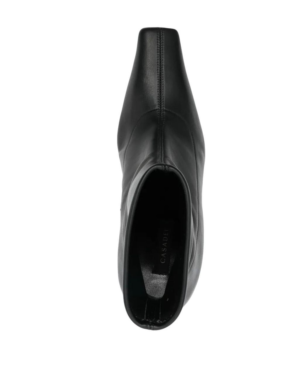 Casadei Black Geraldine 100Mm Leather Boots