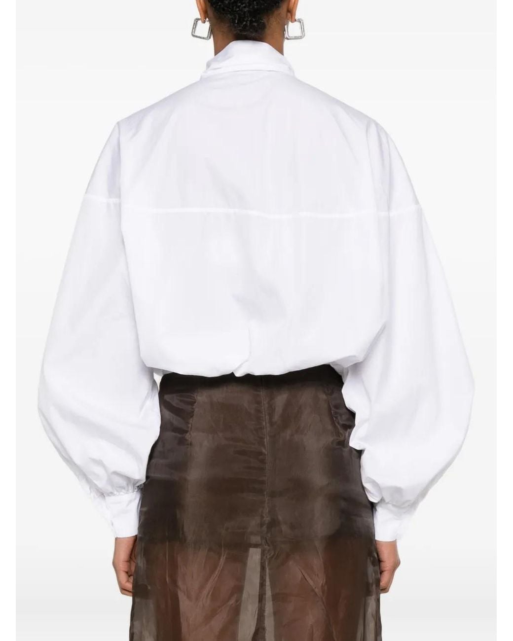 Viktor & Rolf White Bow-Detailed Blouse