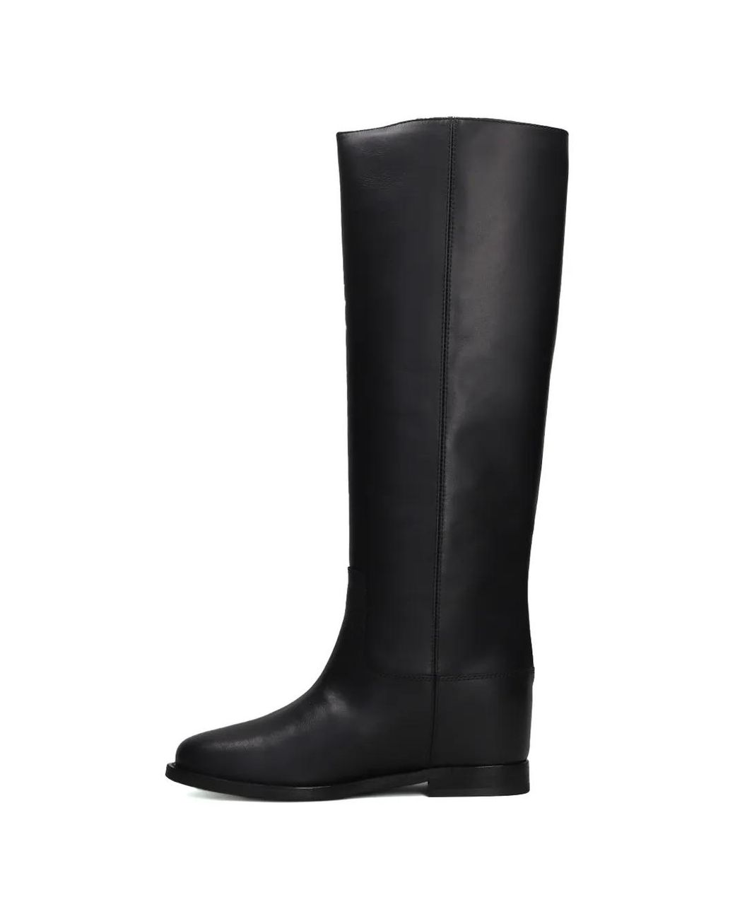 Via Roma 15 Black Knee-High Boots
