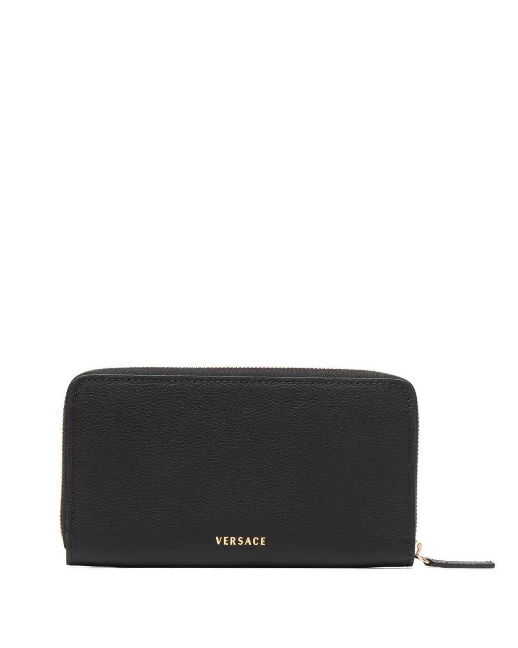 Versace Black Long Wallet