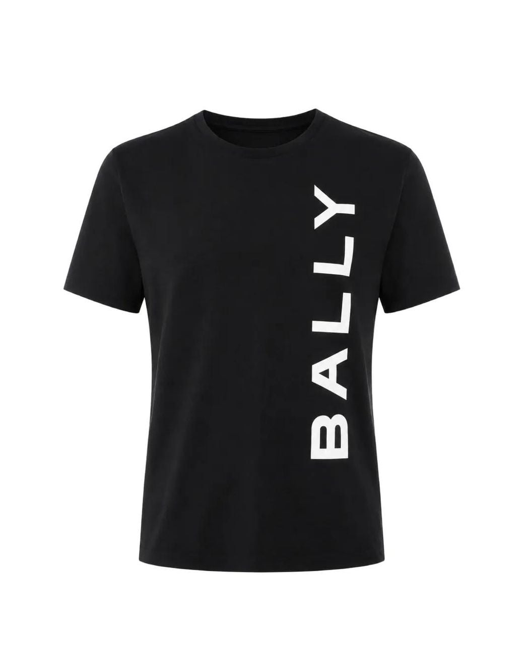 Bally Black Logo-Print T-Shirt for men