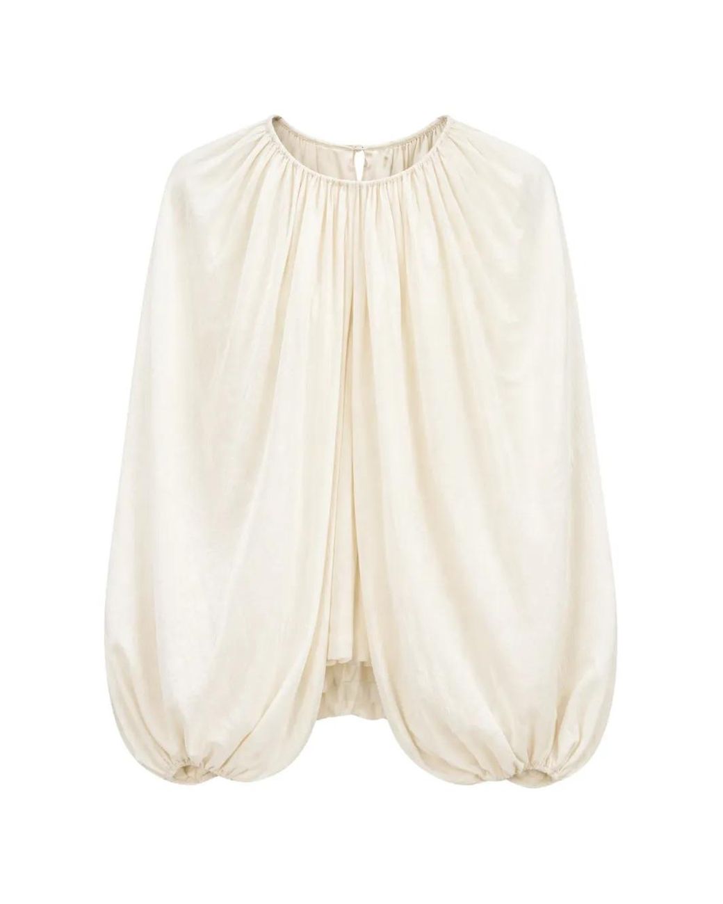 Dorothee Schumacher White Balloon-Sleeve Blouse