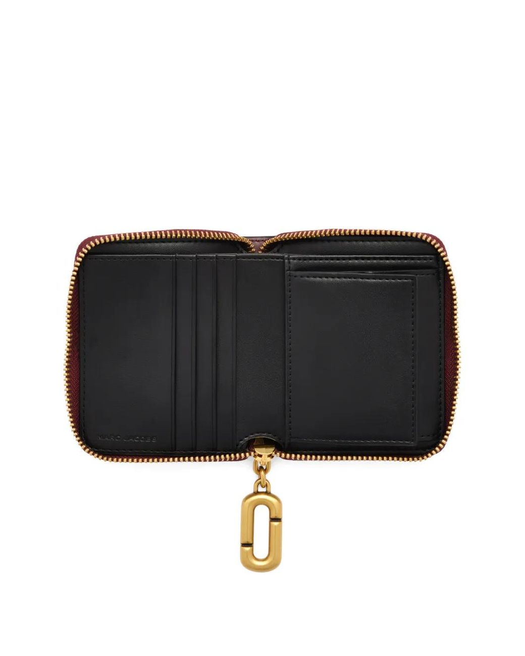 Marc Jacobs Purple The Pop J-Marc Slim Compact Wallet