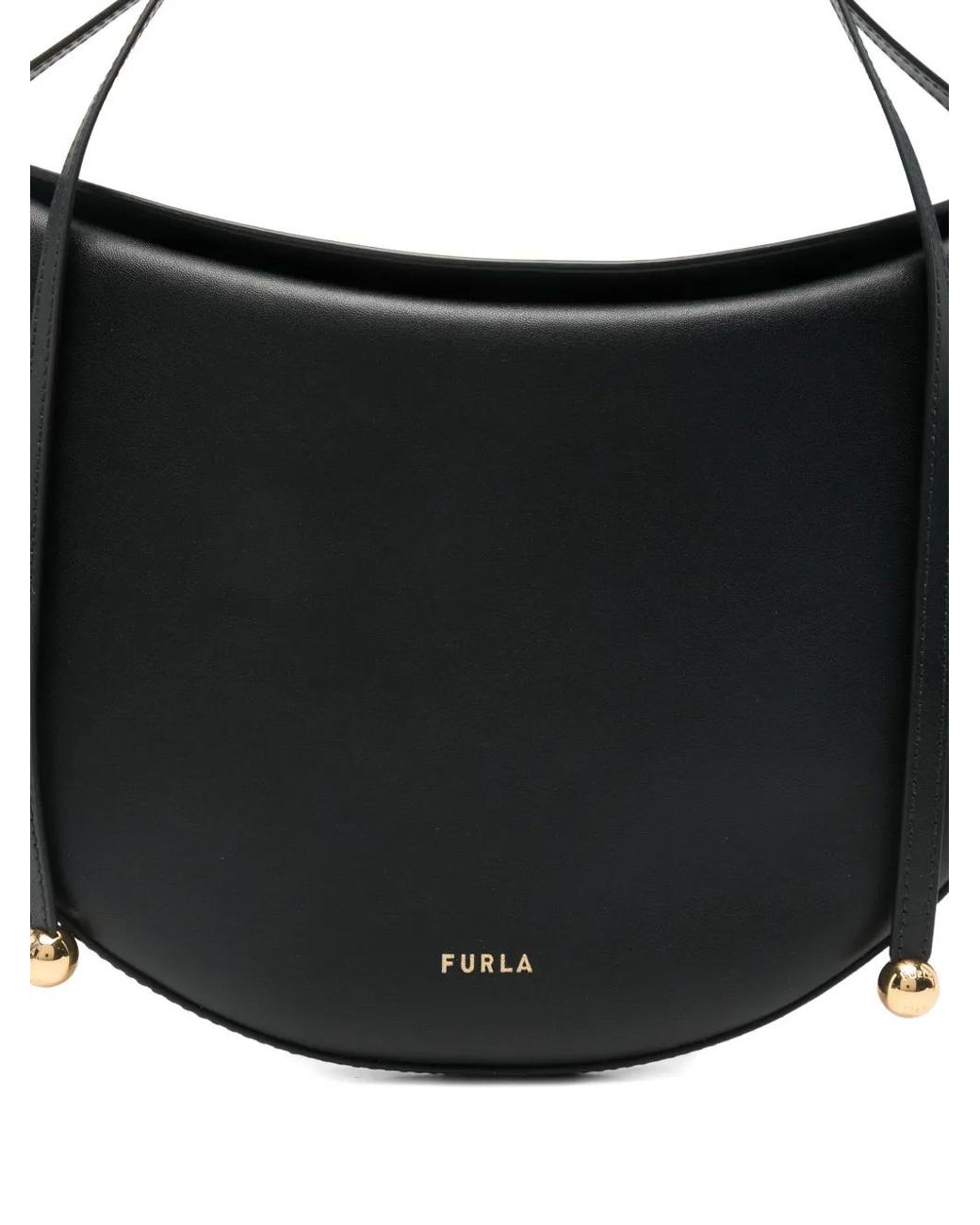 Furla Black Moonstone M Shoulder Bag