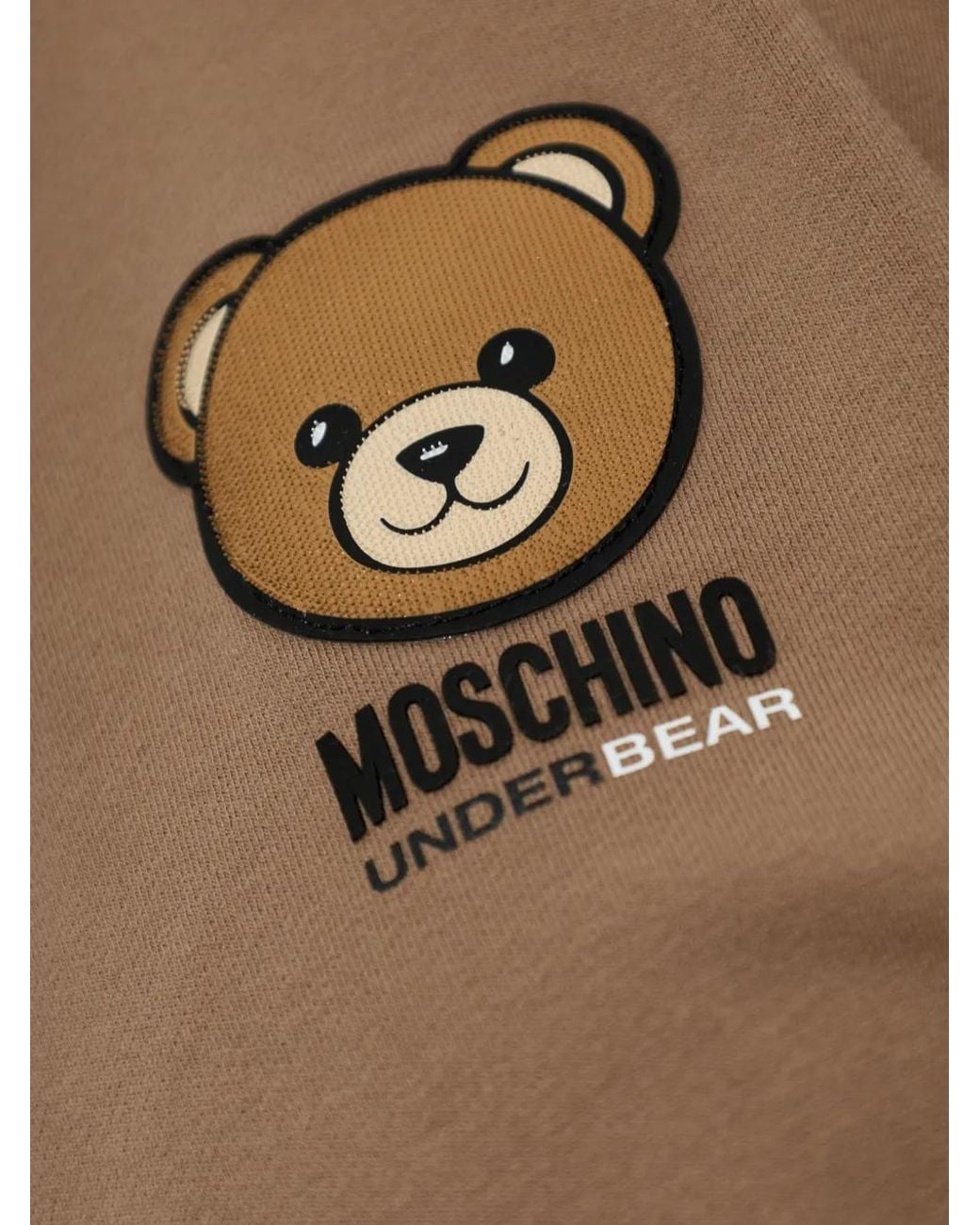 Sweat À Patch Teddy Bear Moschino en coloris Natural