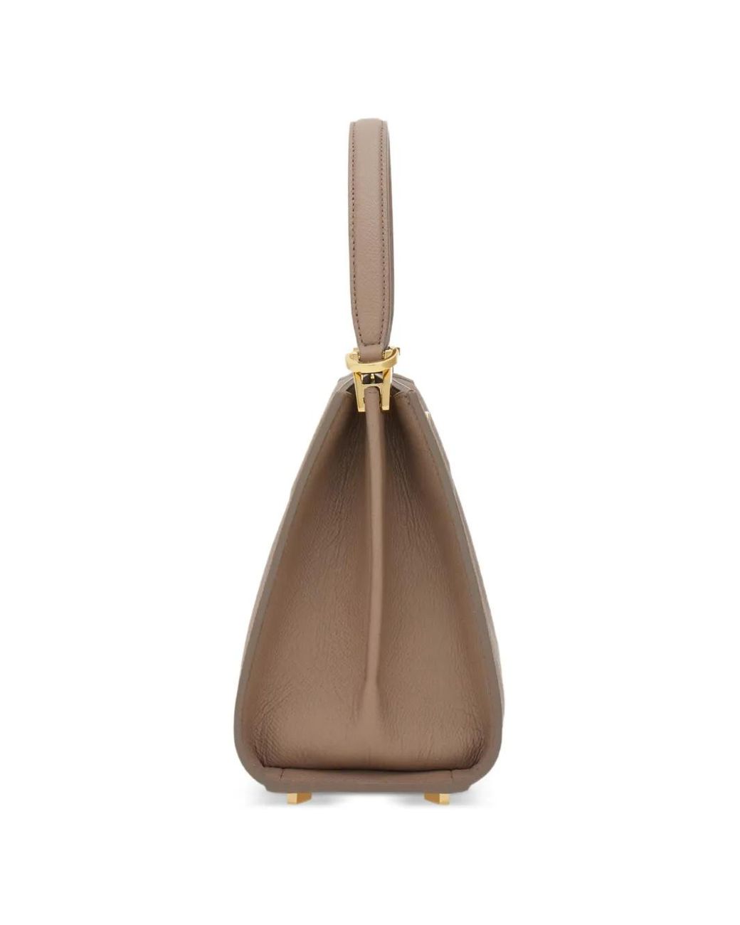 Ferragamo Natural New Studio Box Bag (Xs)