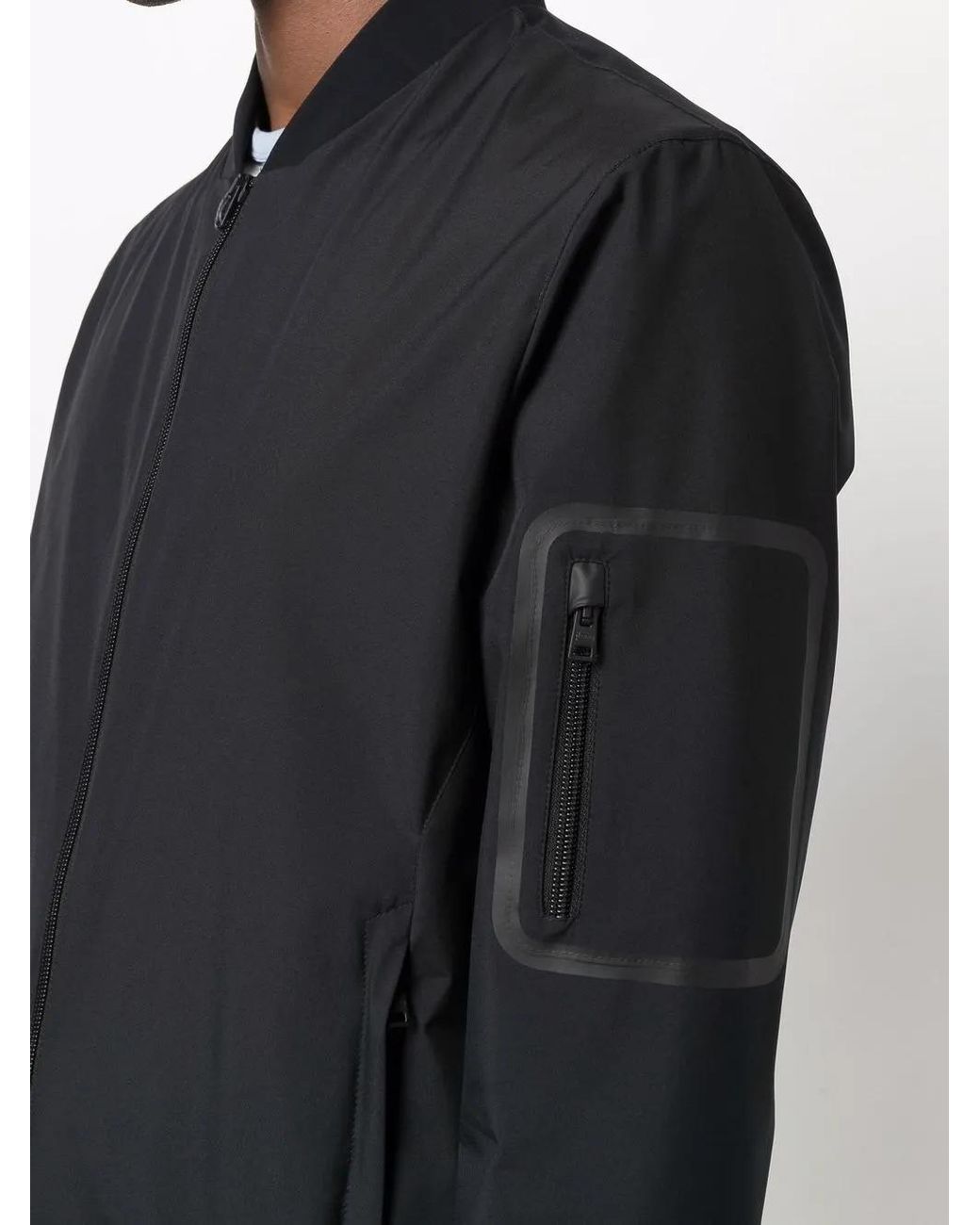 Bomber Con Zip di Herno in Blue da Uomo
