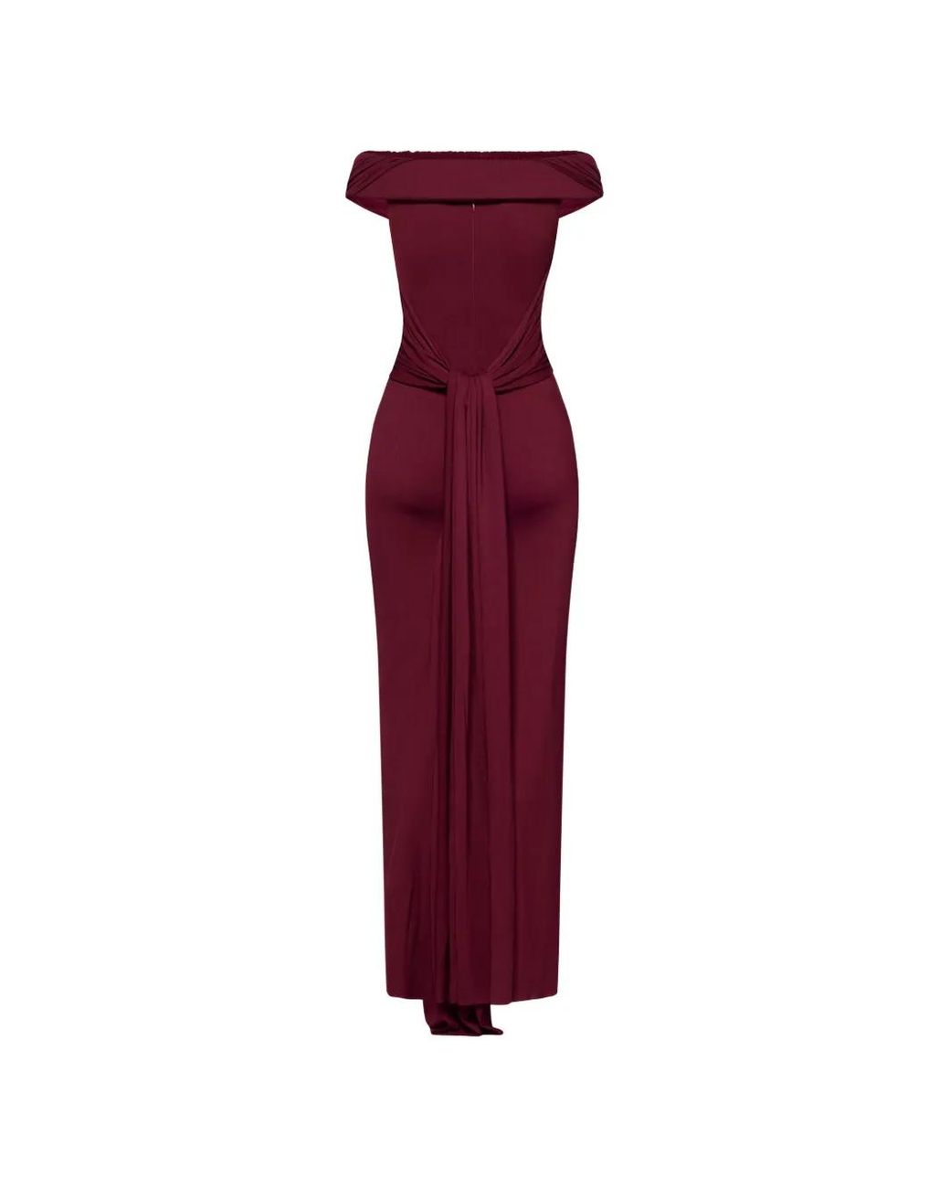 Chats by C.Dam Red Meriel Maxi Dress