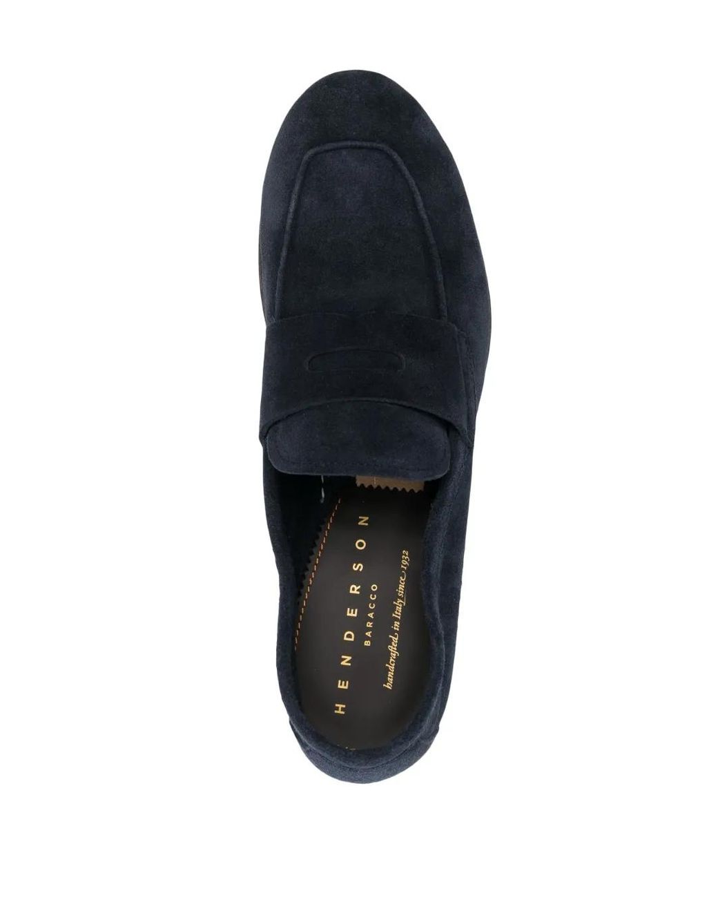 Henderson Blue Capri Suede Loafers for men