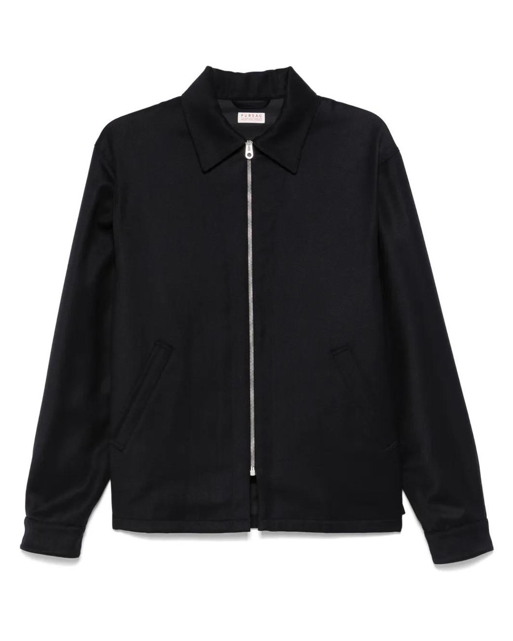 Fursac Black Twill Jacket for men