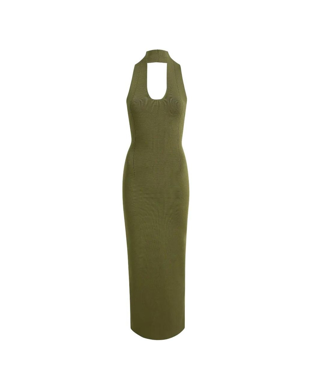 Khaite Green Mahi Dress