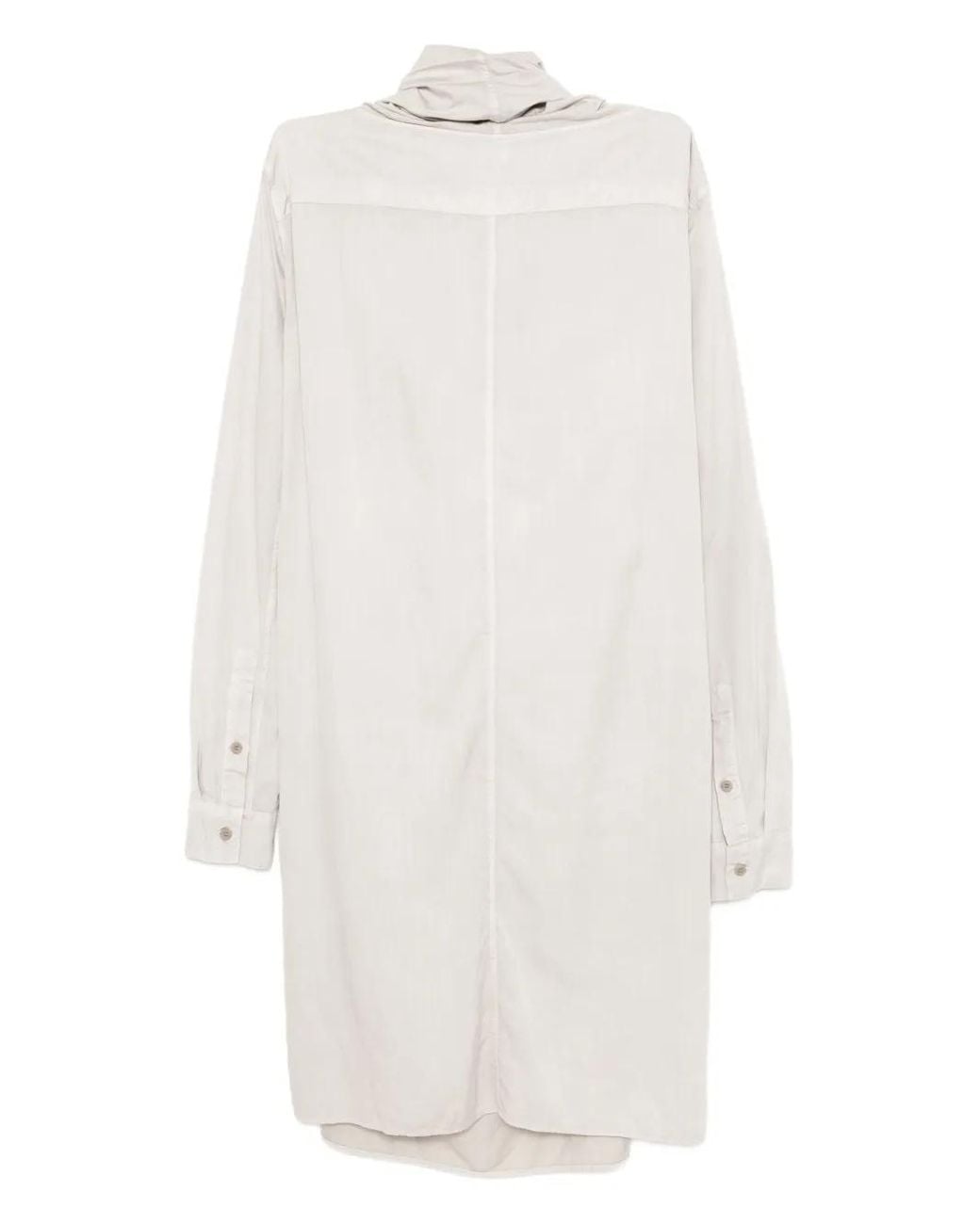 Julius White Draped Top for men