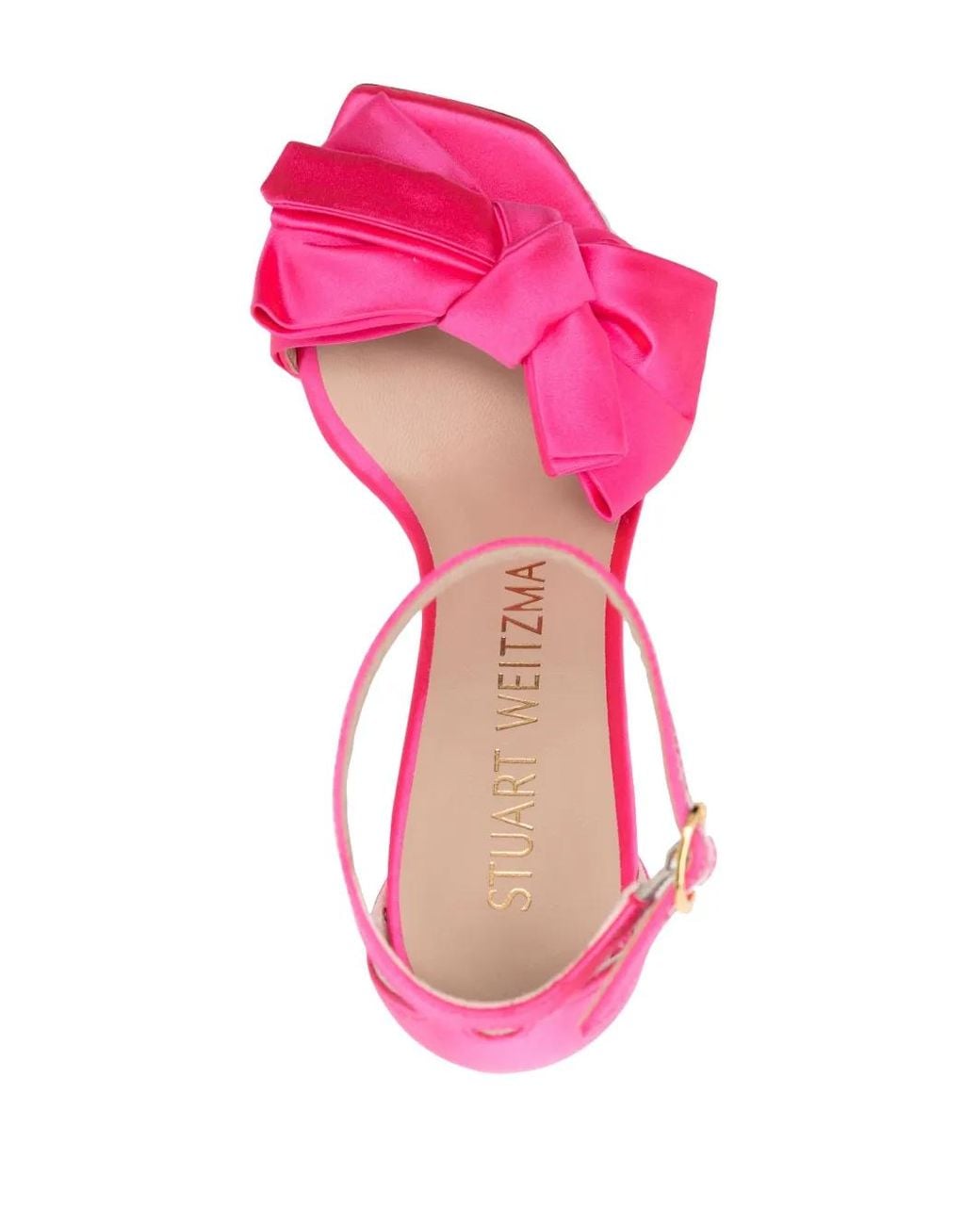 Stuart Weitzman Pink 110Mm Leather Sandals