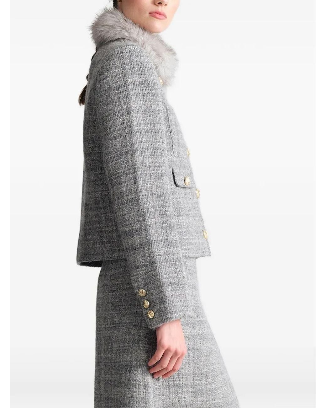 Cara Cara Gray Lucas Tweed Jacket