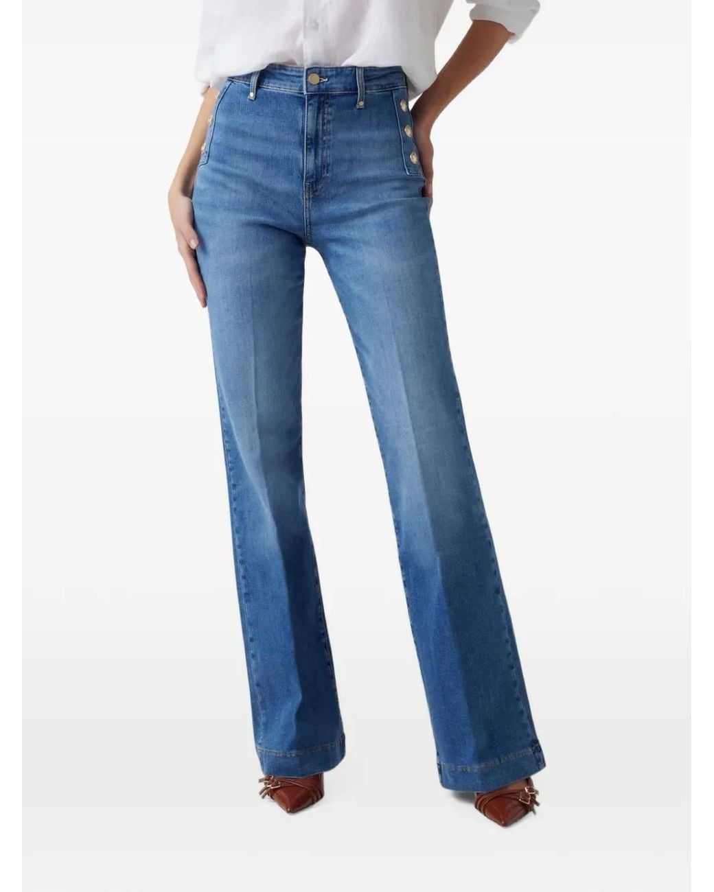 Guess Blue New Faye Chino Jeans