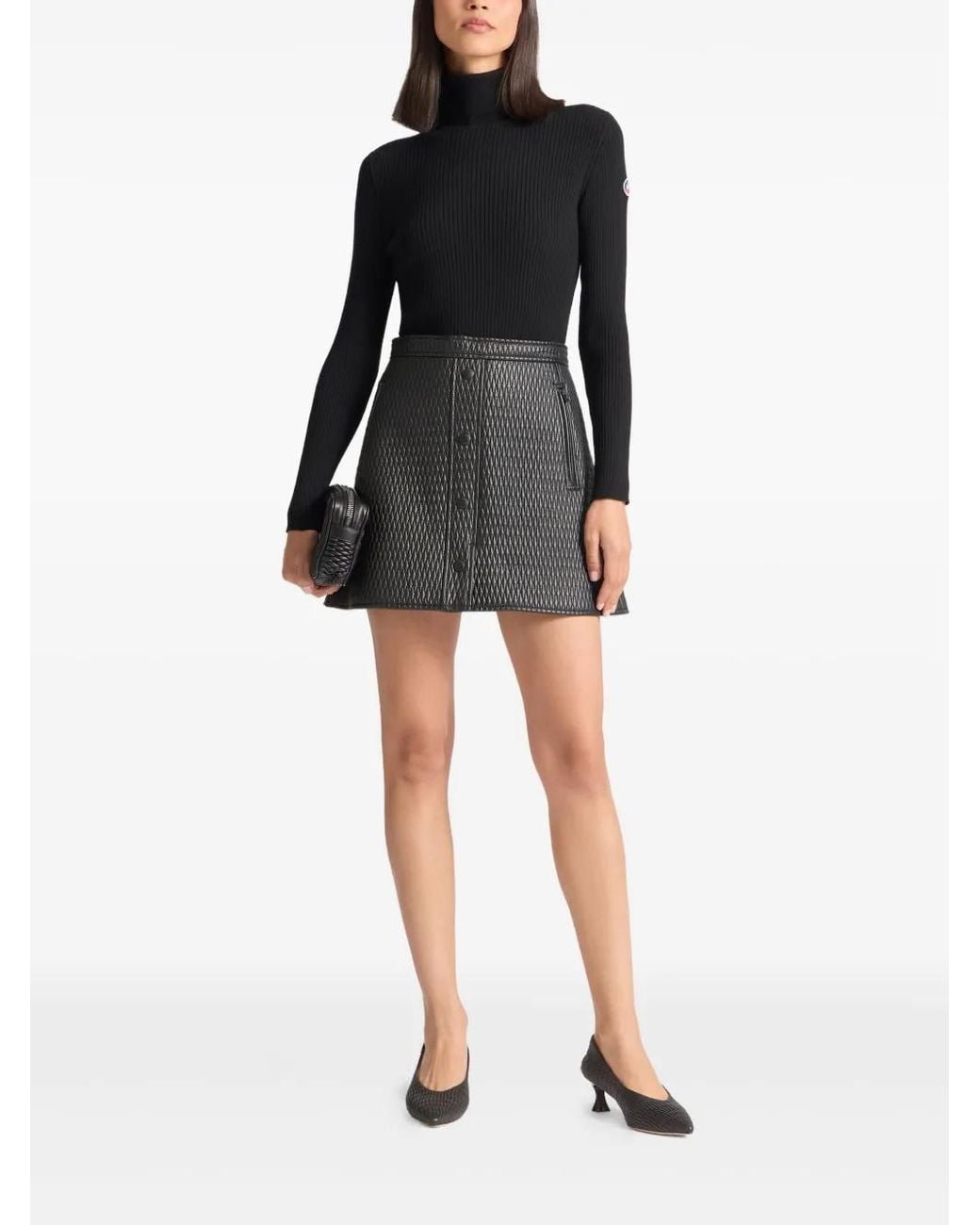 Fusalp Black High-Neck Sweater