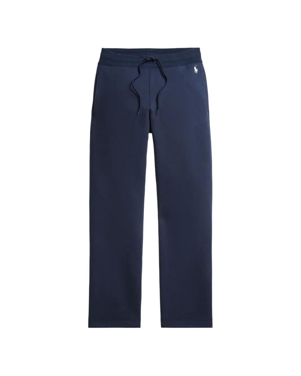 Polo Ralph Lauren Blue Logo-Embroidered Drawstring Track Pants