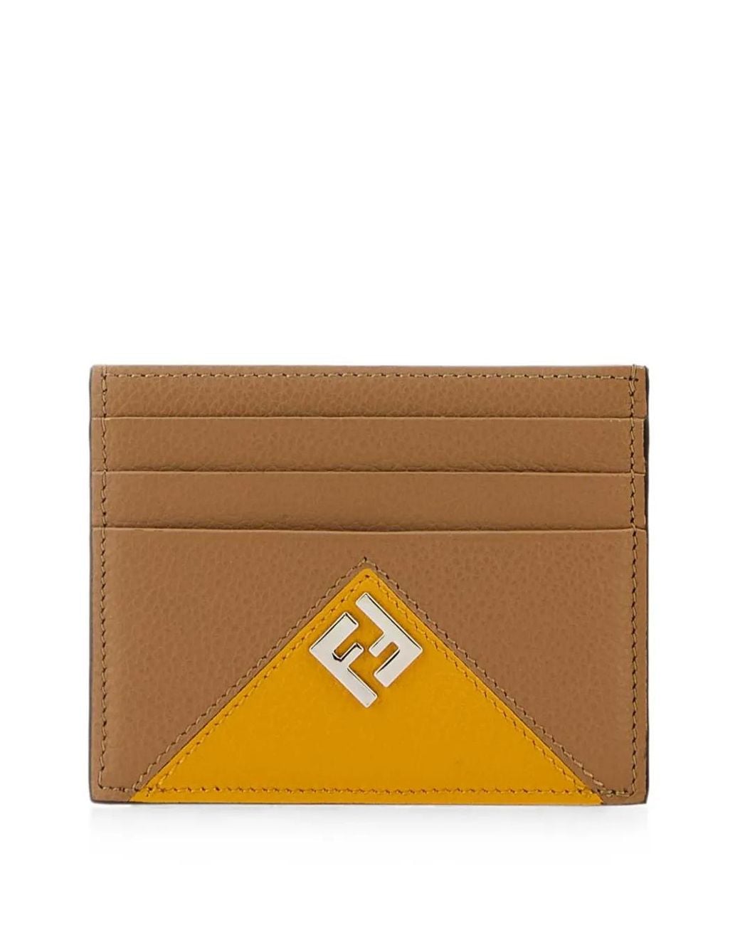 Fendi Orange Lui Cardholder for men