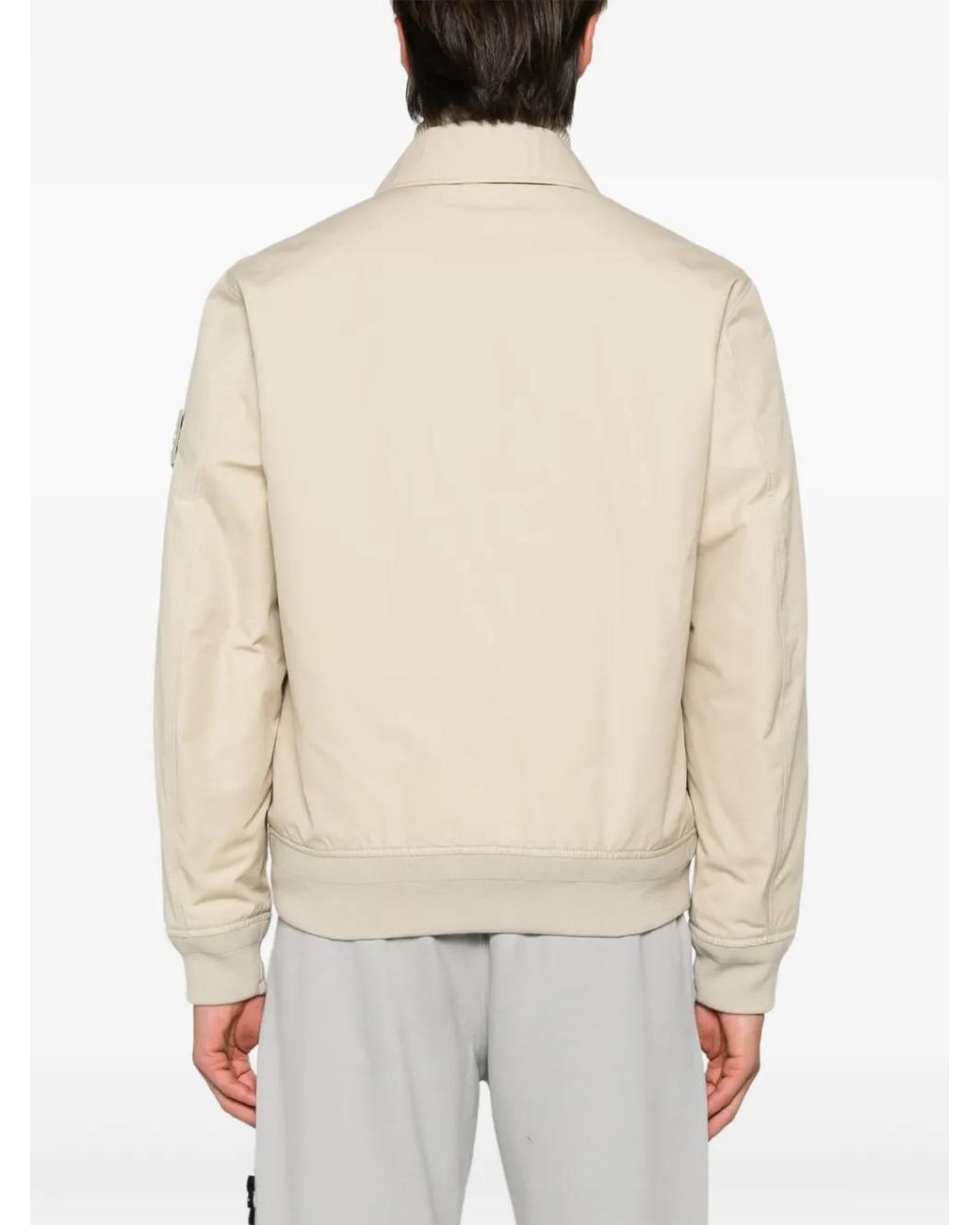 Stone Island Natural Compass-Badge Jacket for men