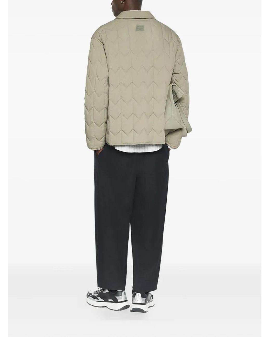 Maison Kitsuné Natural Quilted Jacket for men