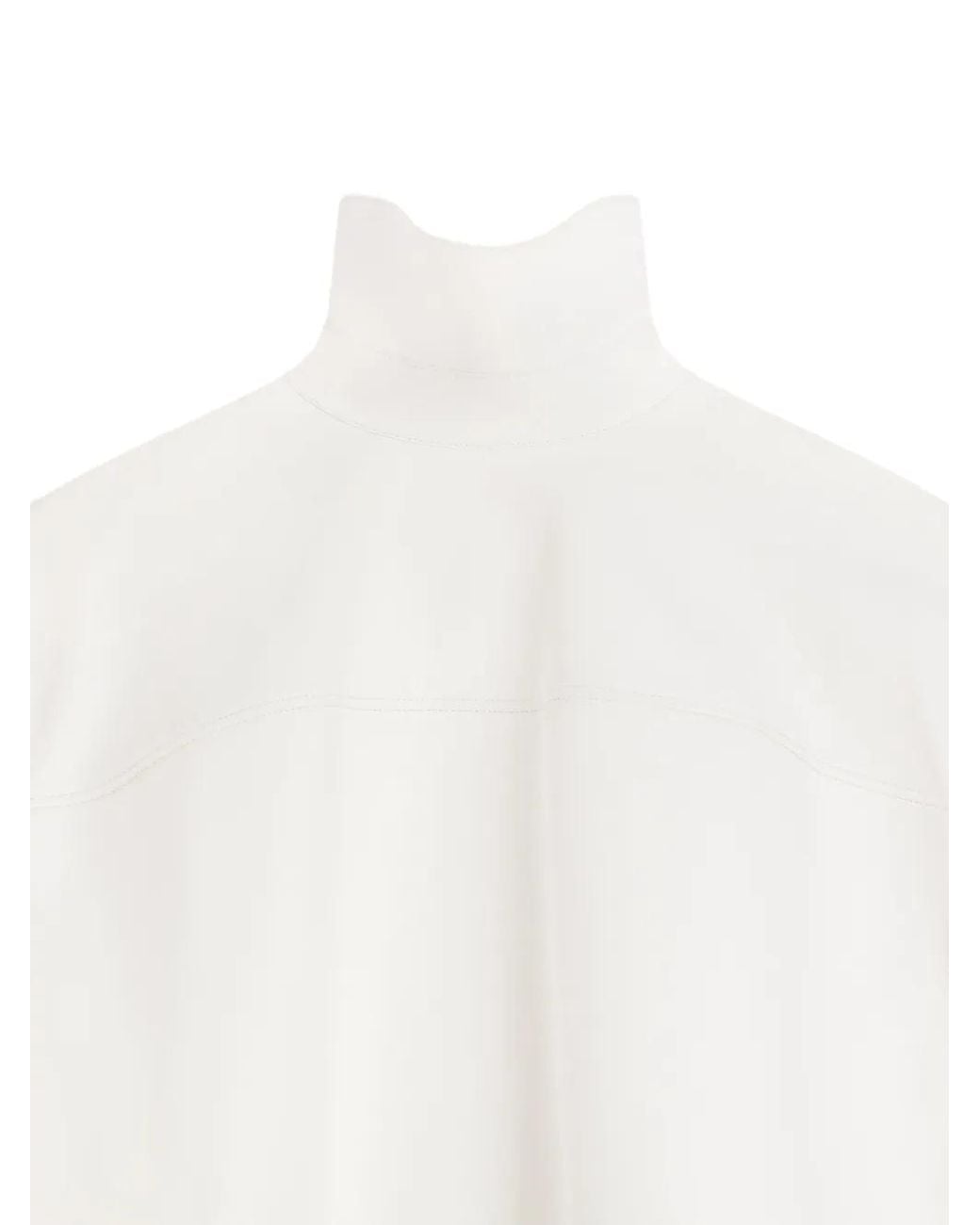 Givenchy White Back-To-Front Tie-Up Shirt