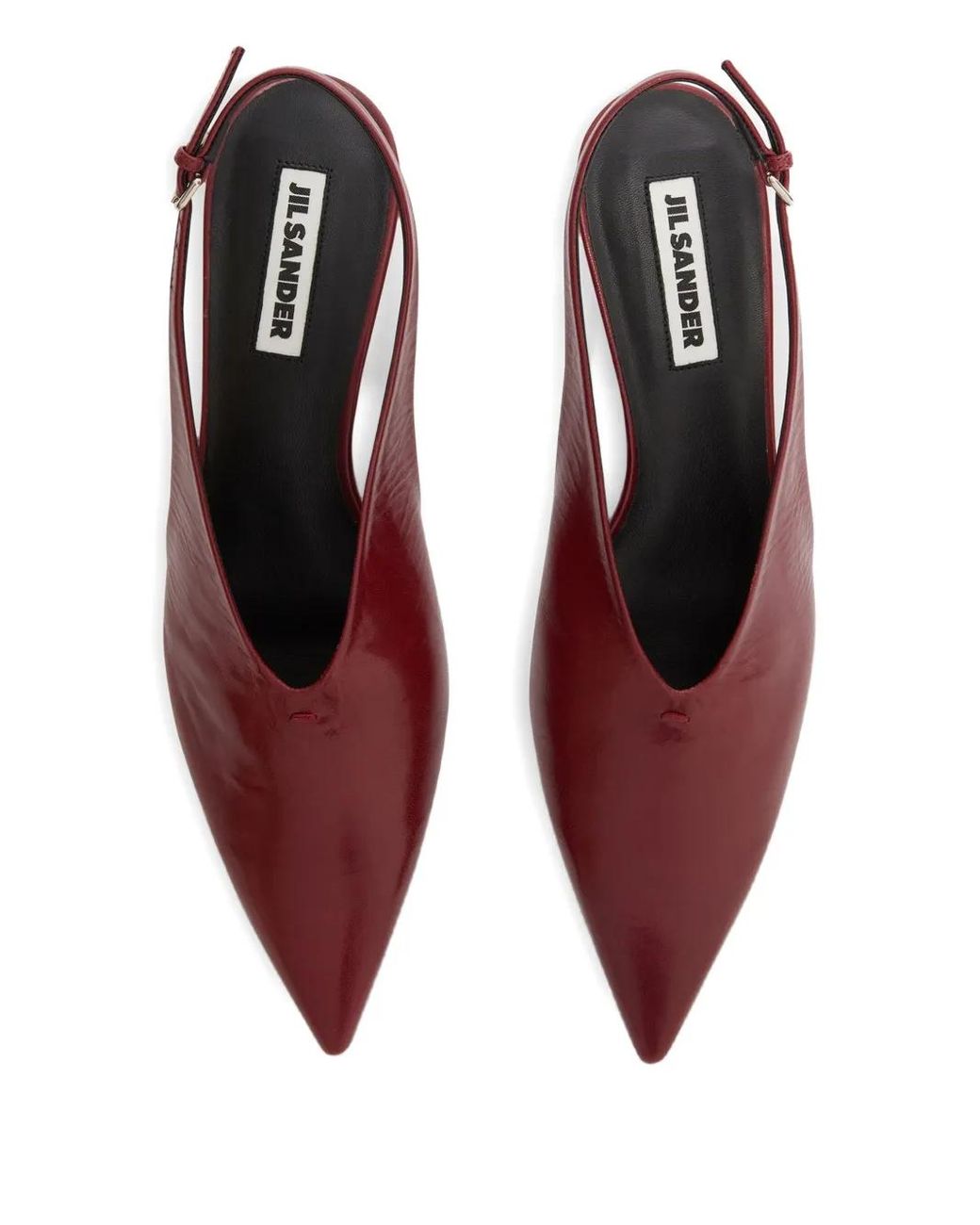 Pumps di Jil Sander in Red