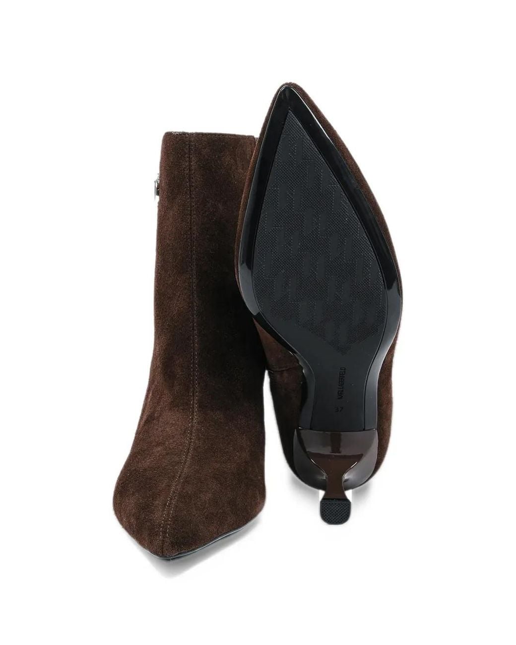 Karl Lagerfeld Black Sienna Ankle Boots