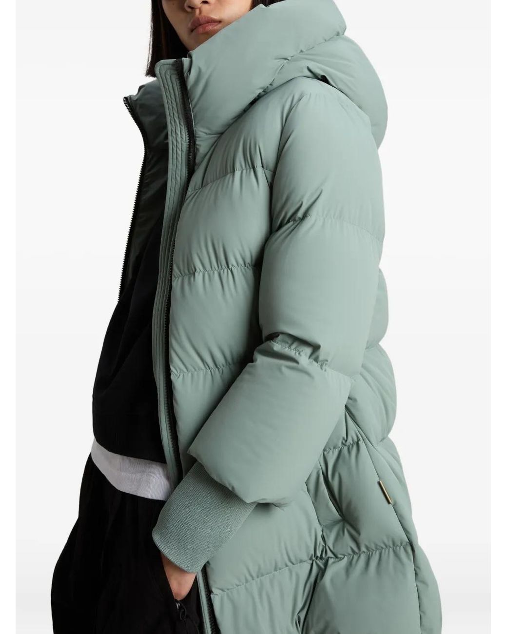 Woolrich Green Padded Quilted Jacket