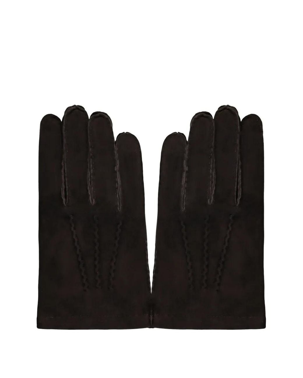 Moorer Black Nartonp2 Gloves for men