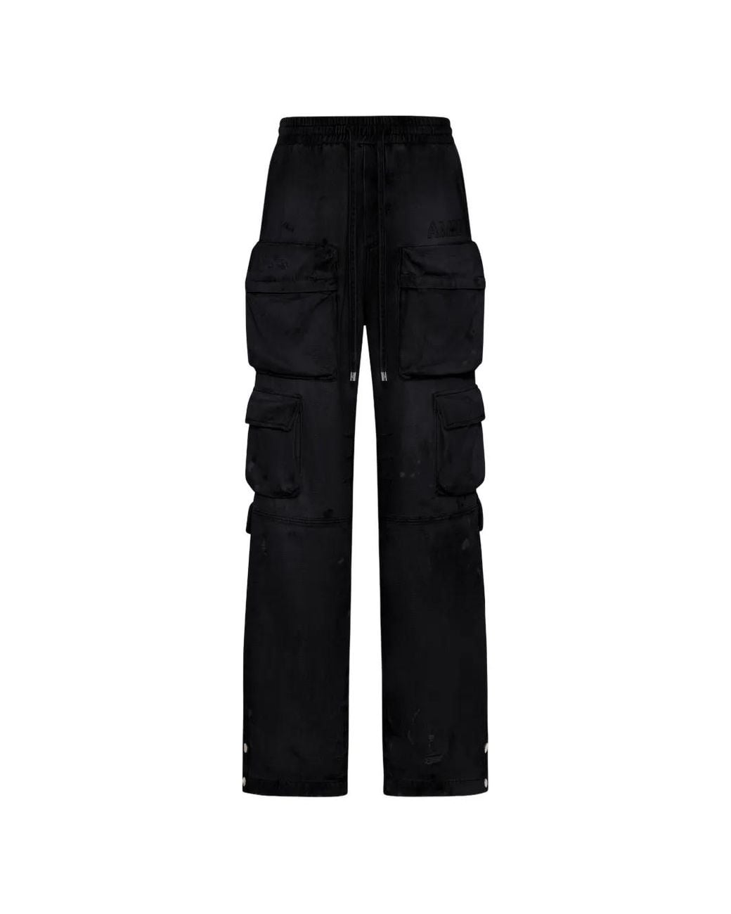 Amiri Black Wide Jeans for men