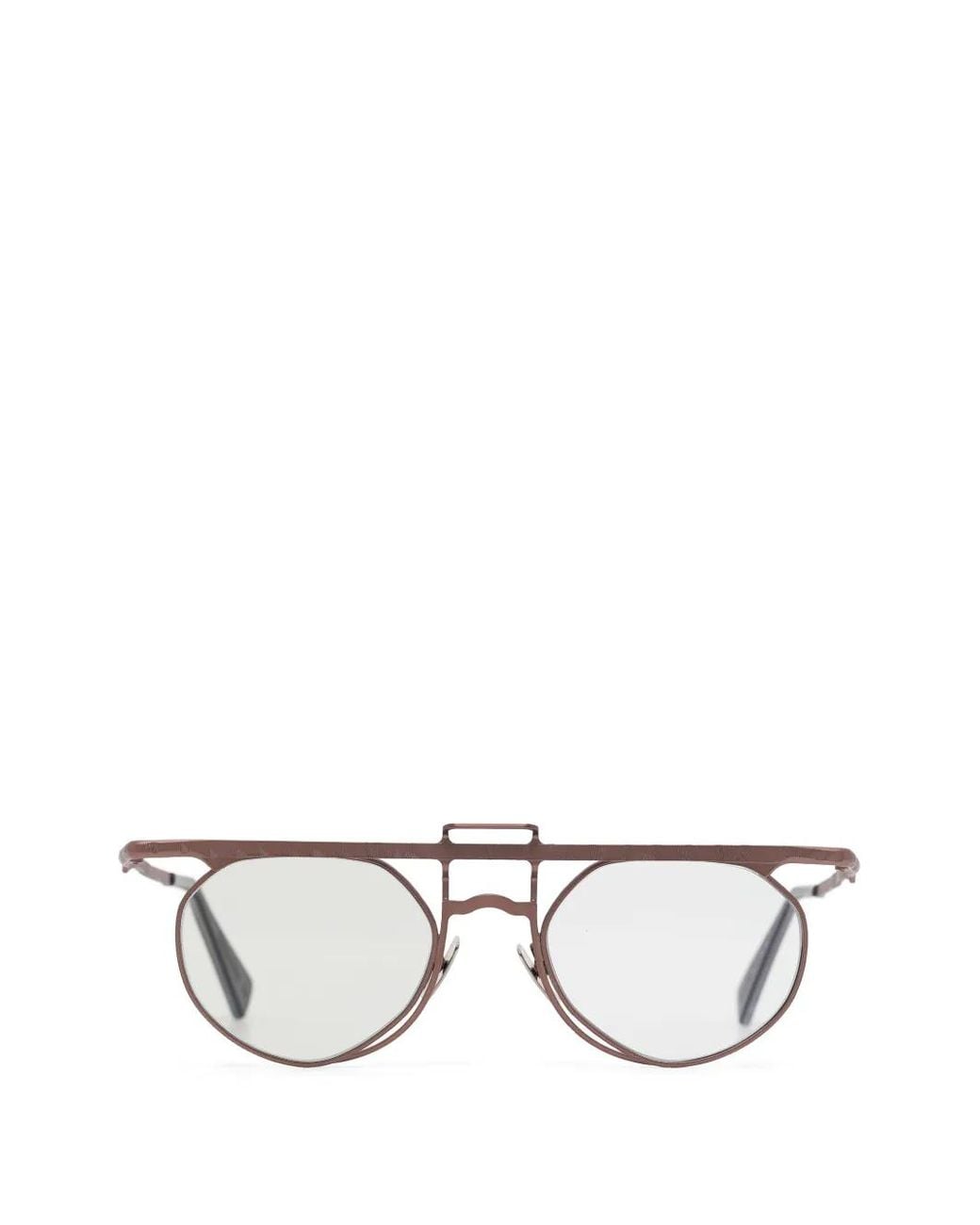 Kuboraum White Lunettes De Soleil H55