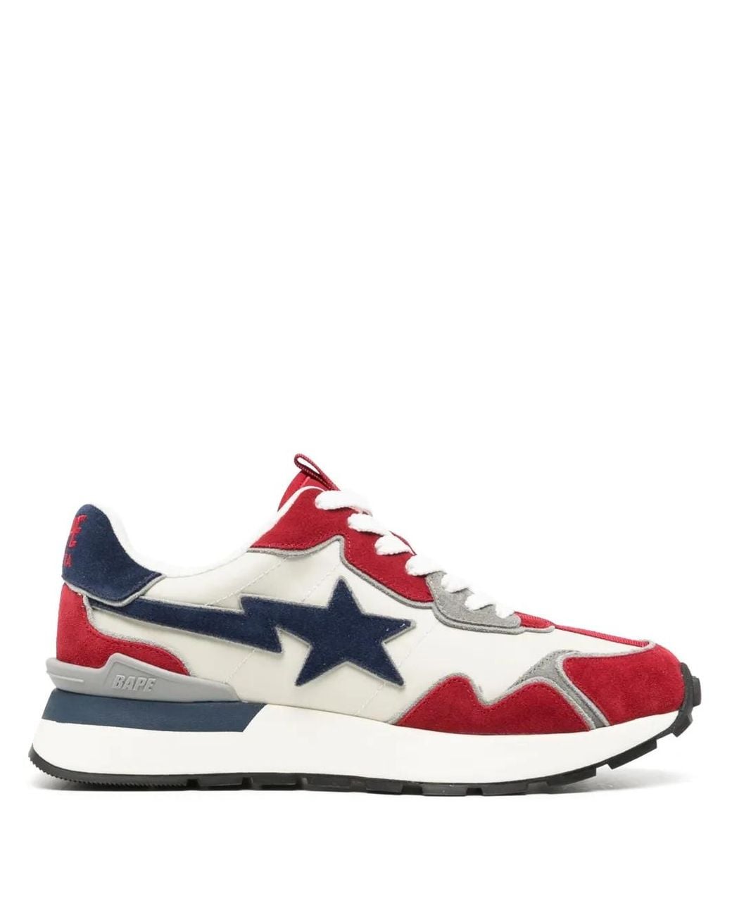 A Bathing Ape White Road Sta Express Sneakers for men