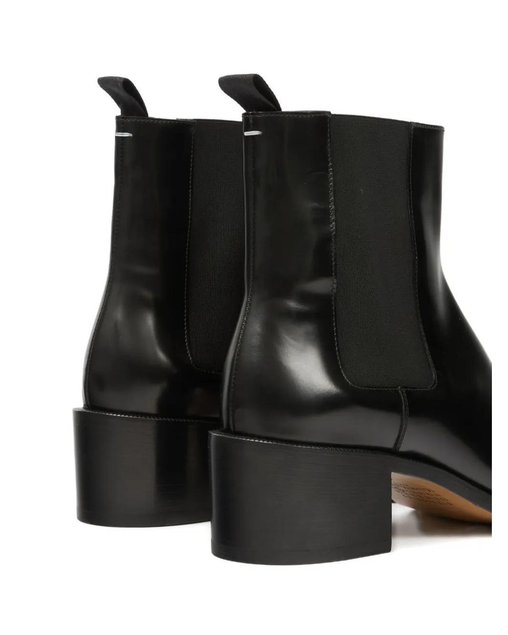 Maison Margiela Black Tabi City Ankle Boots for men