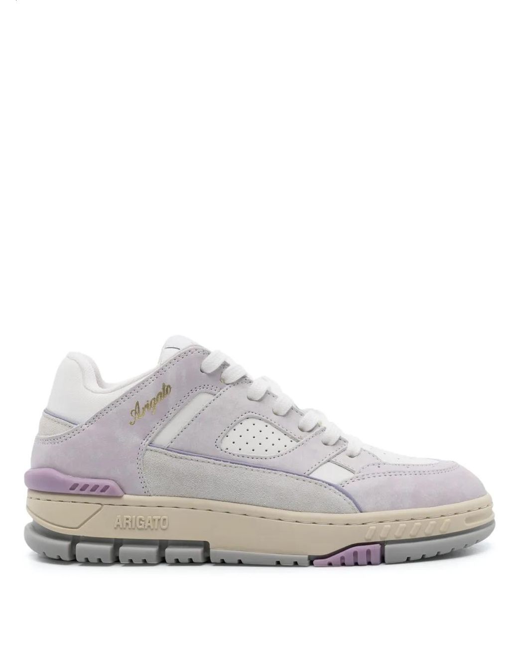 Axel Arigato White Area Lo Panelled Sneakers